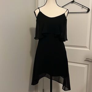 BCBGenerations Black Overlay Dress